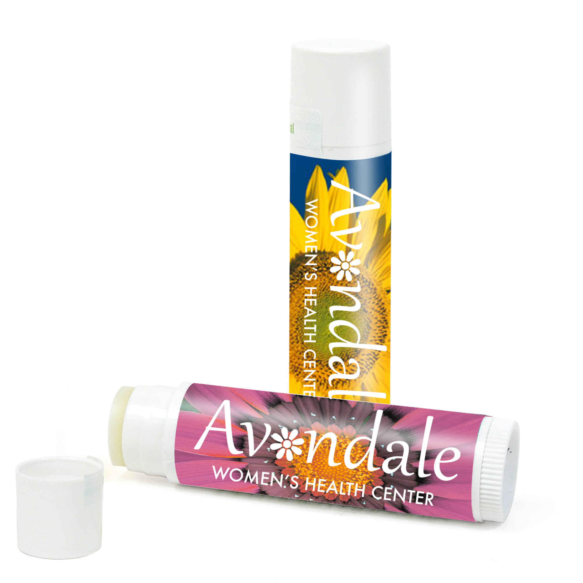 Product Photo 1 Organic Peppermint Lip Balm in White Tube