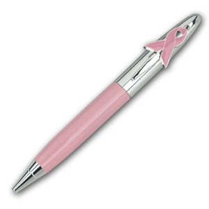 Pink Ribbon Gift Pen - IC3023