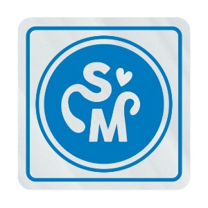 Square Shape Custom Sticker - Clear, 1-1/4" or 1-1/2" - GI1110