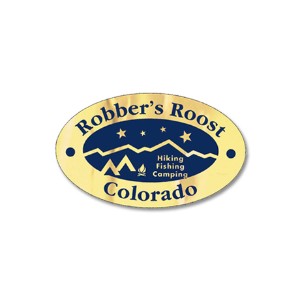 Mirror Finish Chrome or Gold Polyester Decal - GI4065