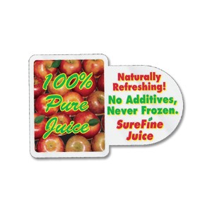 Custom Die Cut Static Cling Decal - GI4075