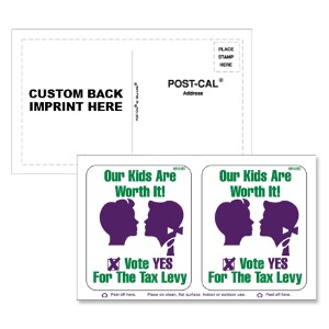 Post Card Static Cling Decal, Set of 2 - GI4085