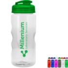 Photo 1 Finger Grip Tritan™ Translucent Bottle, 22oz. - Flip Top Lid