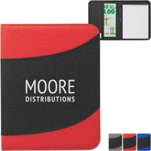 Bubble Non Woven Padfolio, 8-1/2" x 11" - HT4215
