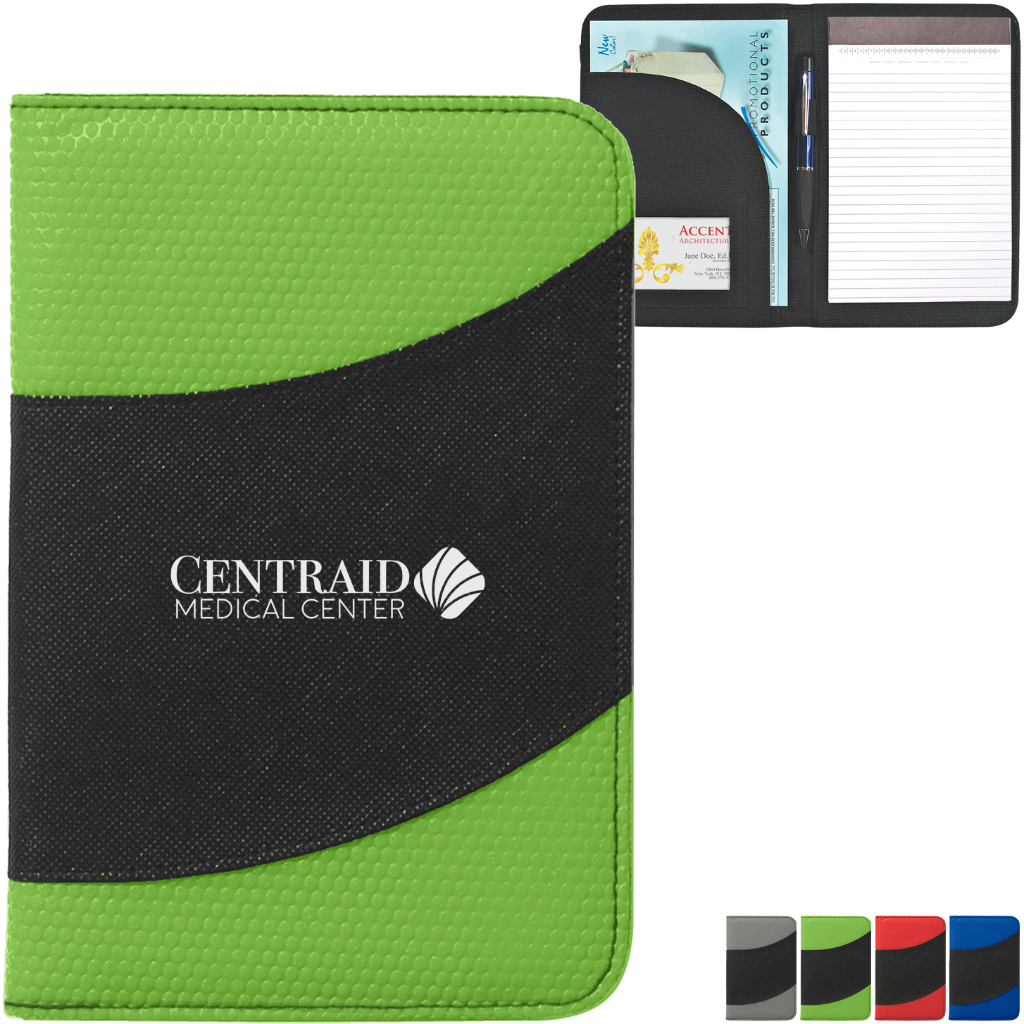 Product Photo 1 Bubble Non Woven Padfolio, 5" x 7"