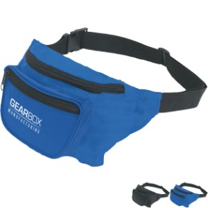 Deluxe Waist Pack with Zippered Compartments - HT1950