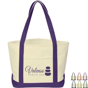 Heavy Cotton Canvas Boat Tote - HT1565