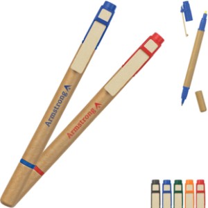 Dual Function Eco-Friendly Pen & Highlighter - HT5070