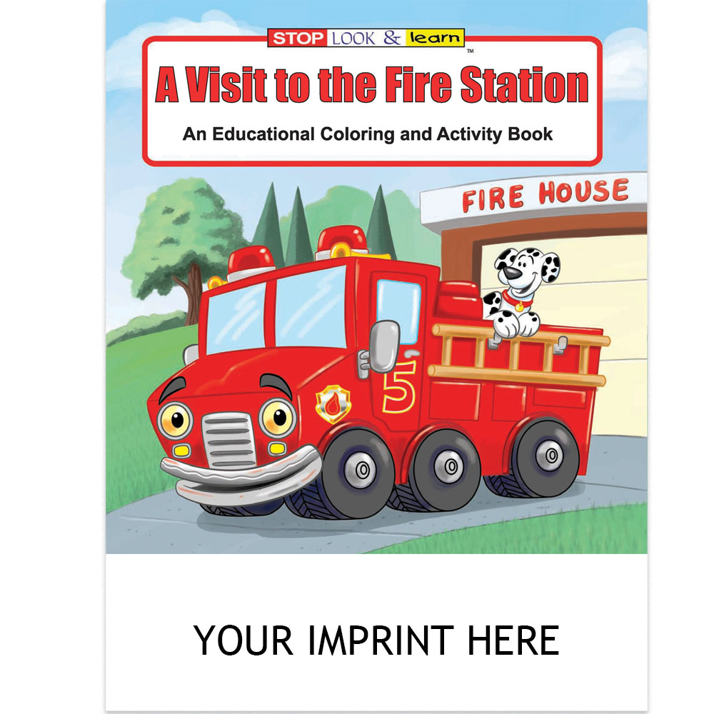 Product Photo 1 A Visit to the Fire Station Coloring & Activity Book