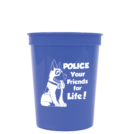 Product Photo 1 Police Your Friends For Life Stadium Cup, Stock, 17oz.