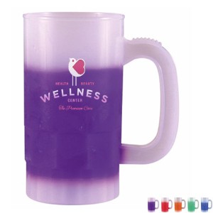 ColorBurst Mood Color Changing Party Stein, 14oz. w/ Full Color Imprint - AK6030
