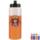 Mood Sports Bottle w/ Push Pull Cap, 32oz. - Full Color
