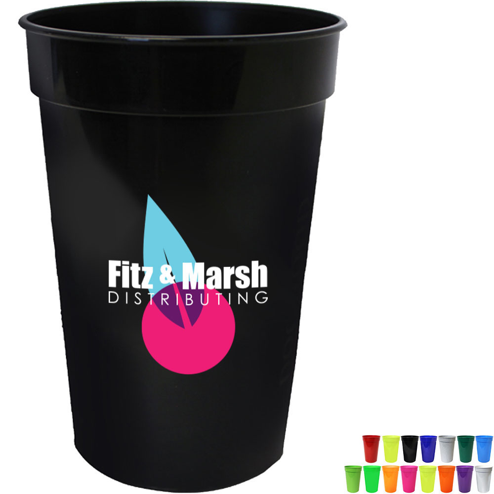 Product Photo 1 Smooth Stadium Cup 17oz. w/ Full Color Imprint