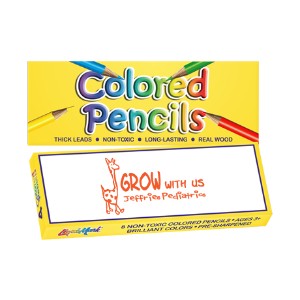 Mini Colored Pencils, 4 Pack - LK4025