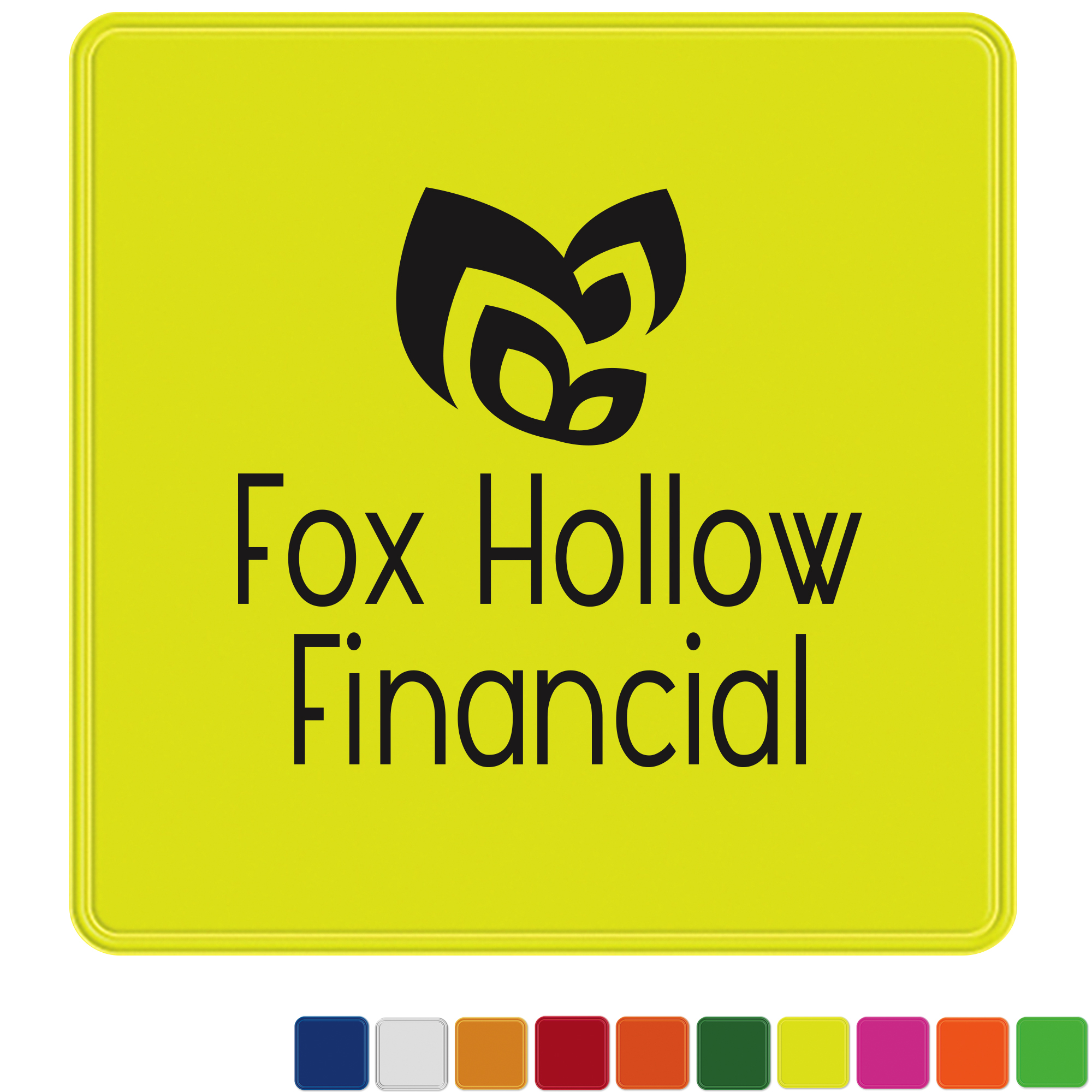 Product Photo 1 Square Reflective Sticker, 2"