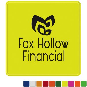 Square Reflective Sticker, 2" - RF3490