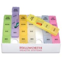 Rainbow Medicine Tray, 6-3/4"