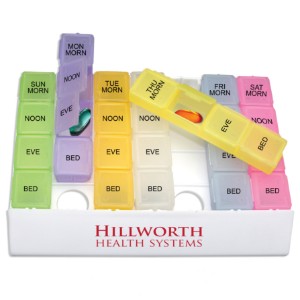 Rainbow Medicine Tray, 6-3/4" - BY3235