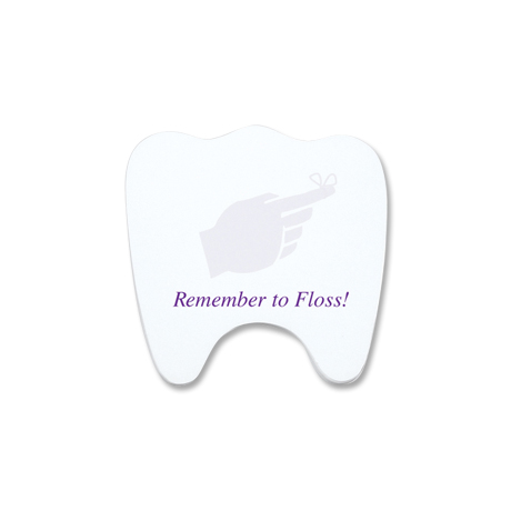 Product Photo 1 Post-it® Custom Printed Die-Cut Notes - Tooth Shape, 25 Sheets