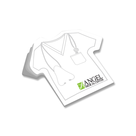 Product Photo 1 Post-it® Custom Printed Die-Cut Notes - T-Shirt Shape