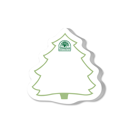 Product Photo 1 Post-it® Custom Printed Die-Cut Notes - Tree Shape
