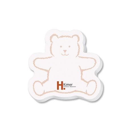 Product Photo 1 Post-it® Custom Printed Die-Cut Notes - Bear Shape