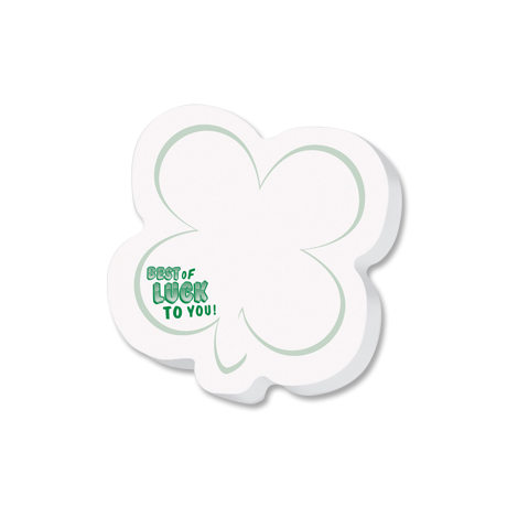 Product Photo 1 Post-it® Custom Printed Die-Cut Notes - Shamrock Shape
