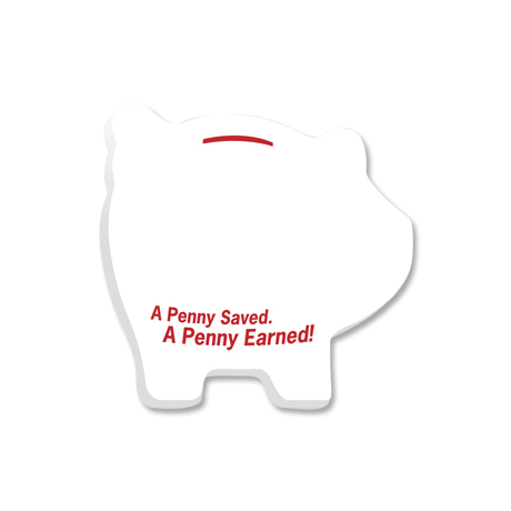 Product Photo 1 Post-it® Custom Printed Die-Cut Notes - Pig Shape