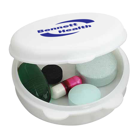 Product Photo 1 Round-The-Clock Pocket Pill Box, Single Compartment