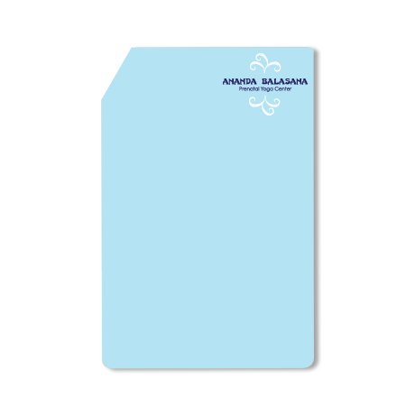 Product Photo 1 Post-it® XL Custom Printed Die-Cut Notes - Rectangle w/ Slant Corners Shape
