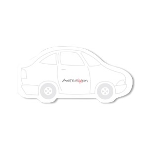 Post-it® XL Custom Printed Die-Cut Notes - Car Shape - PI5360
