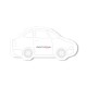 Post-it® XL Custom Printed Die-Cut Notes - Car Shape