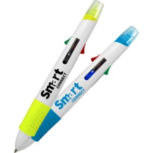 Five in One Highlighter/4 Color Pen Combo - LK1070