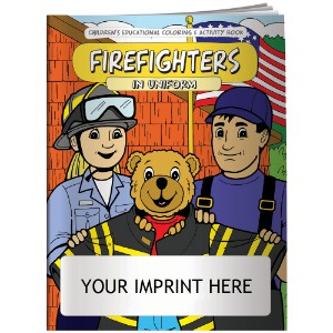 Firefighters in Uniform Coloring & Activity Book - CLB939