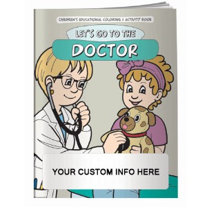 Let's Go To The Doctor Coloring & Activity Book - CLB917