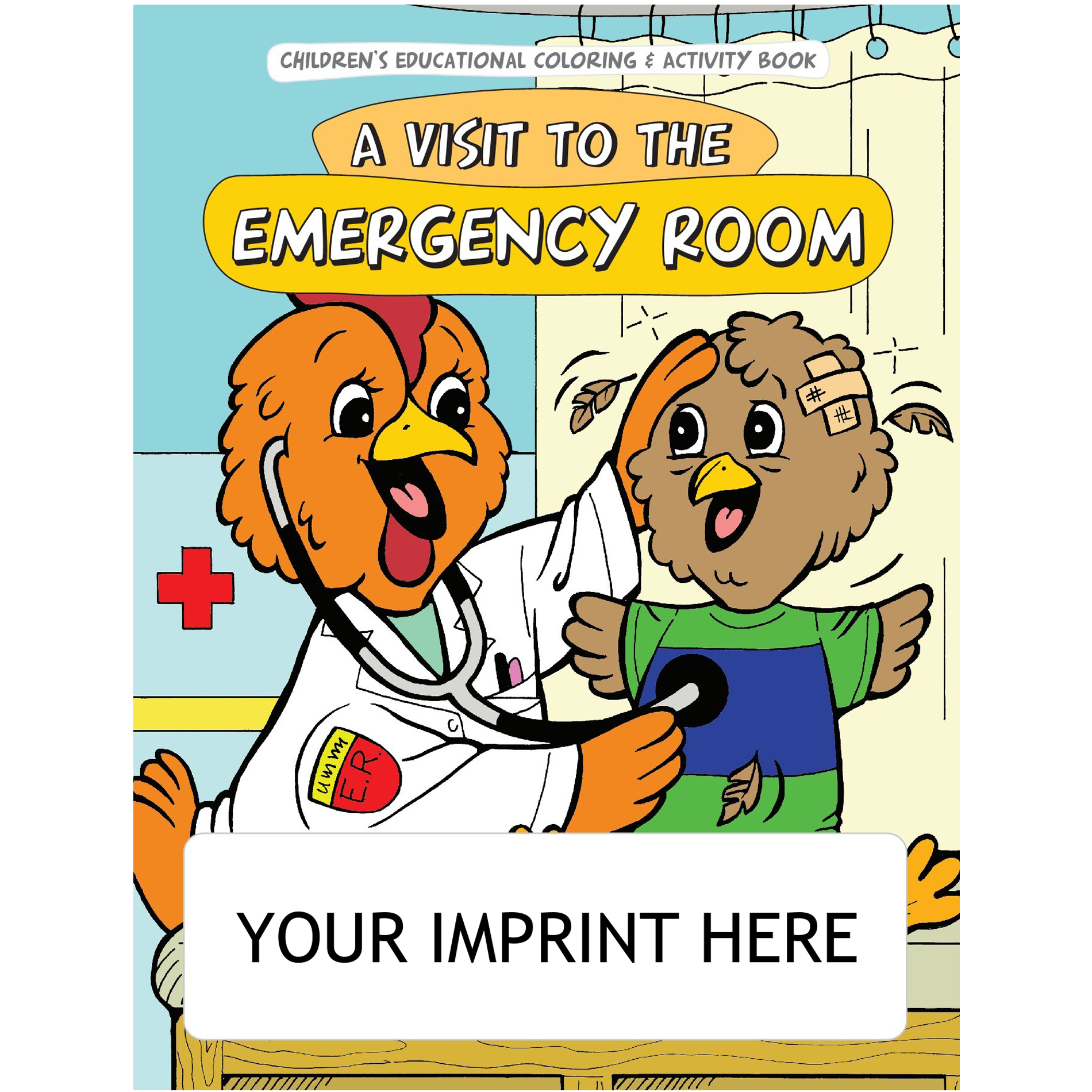 Product Photo 1 A Visit To The Emergency Room Coloring & Activity Book
