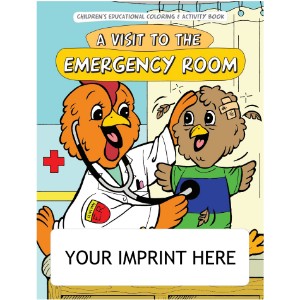 A Visit To The Emergency Room Coloring & Activity Book - CLB918