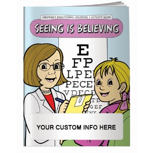 Seeing is Believing Coloring & Activity Book - CLB920