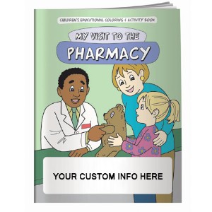 My Visit To The Pharmacy Coloring & Activity Book - CLB921