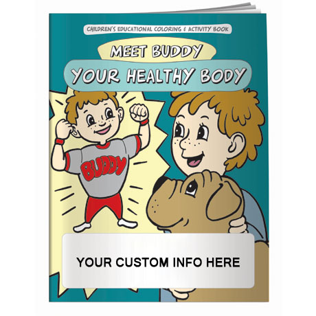 Product Photo 1 Meet Buddy Your Healthy Body Coloring & Activity Book