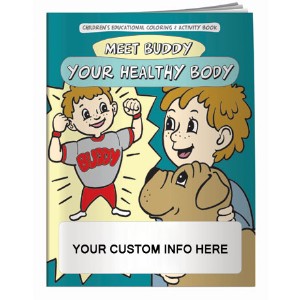 Meet Buddy Your Healthy Body Coloring & Activity Book - CLB924