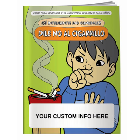 Product Photo 1 Say No To Smoking Coloring & Activity Book - Spanish Version