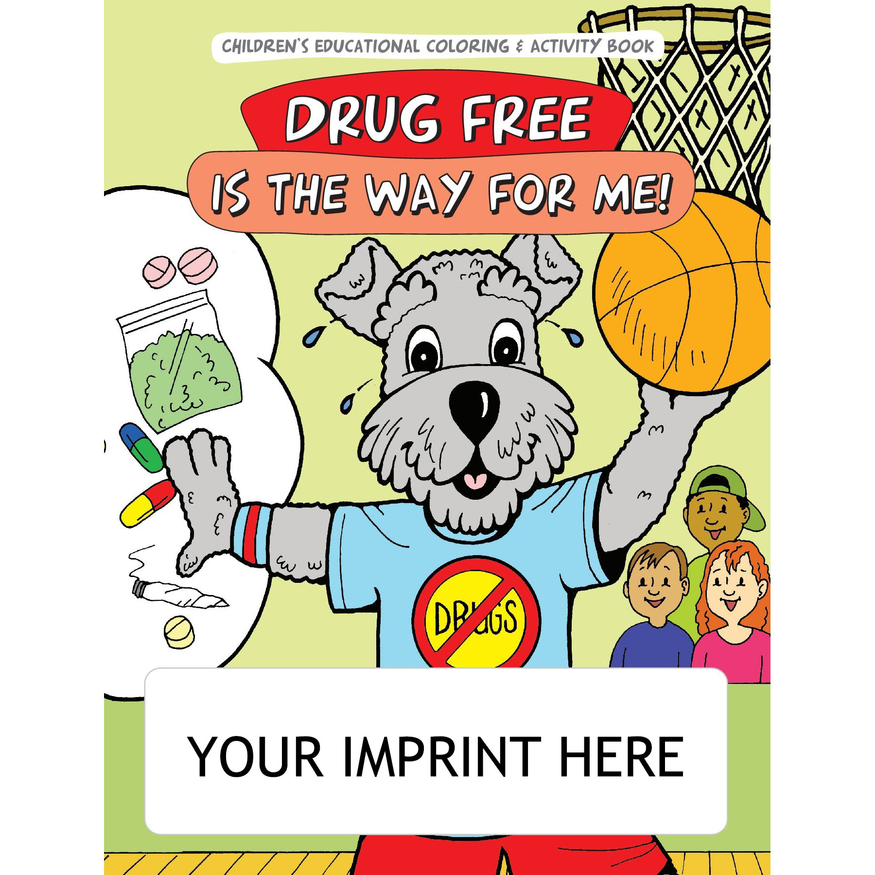 Product Photo 1 Drug Free Is The Way For Me Coloring & Activity Book