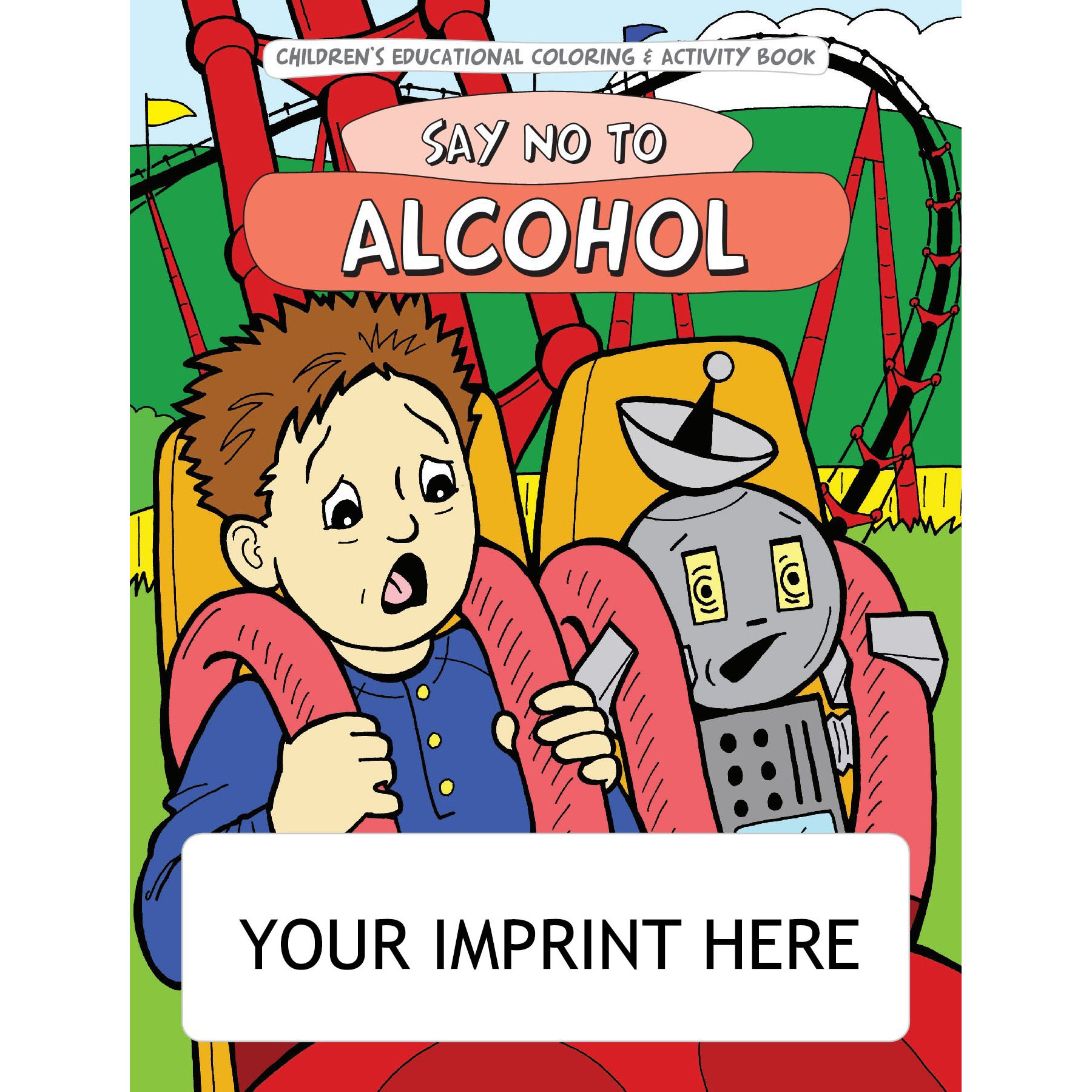 Product Photo 1 Say No To Alcohol Coloring & Activity Book