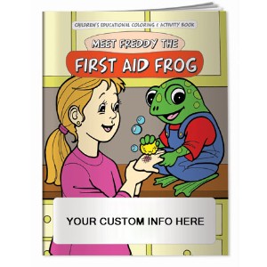 Meet Freddy the First Aid Frog Coloring & Activity Book - CLB937