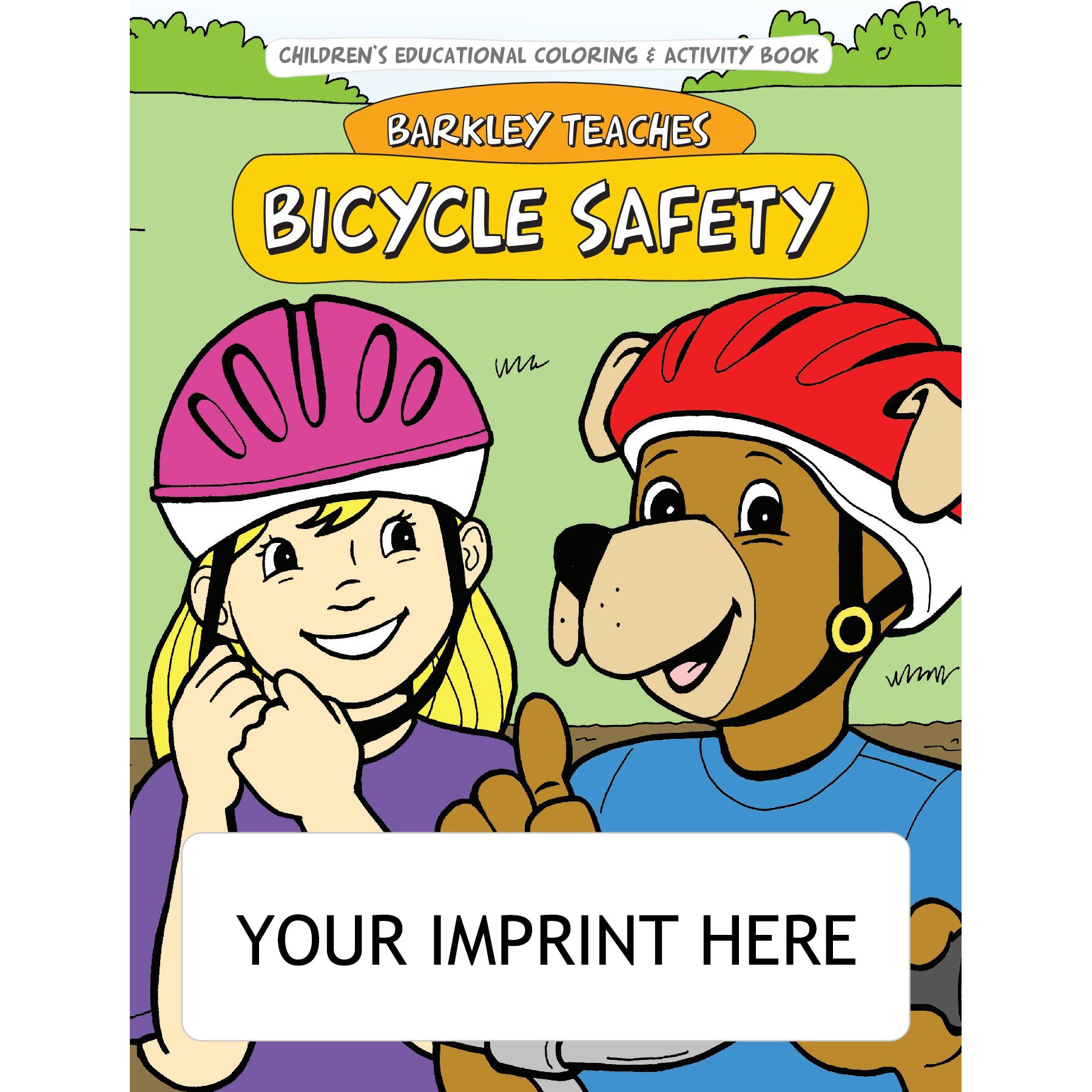 Product Photo 1 Barkley Teaches Bicycle Safety Coloring & Activity Book