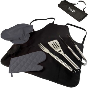 BBQ Apron Tote Set - PK1575