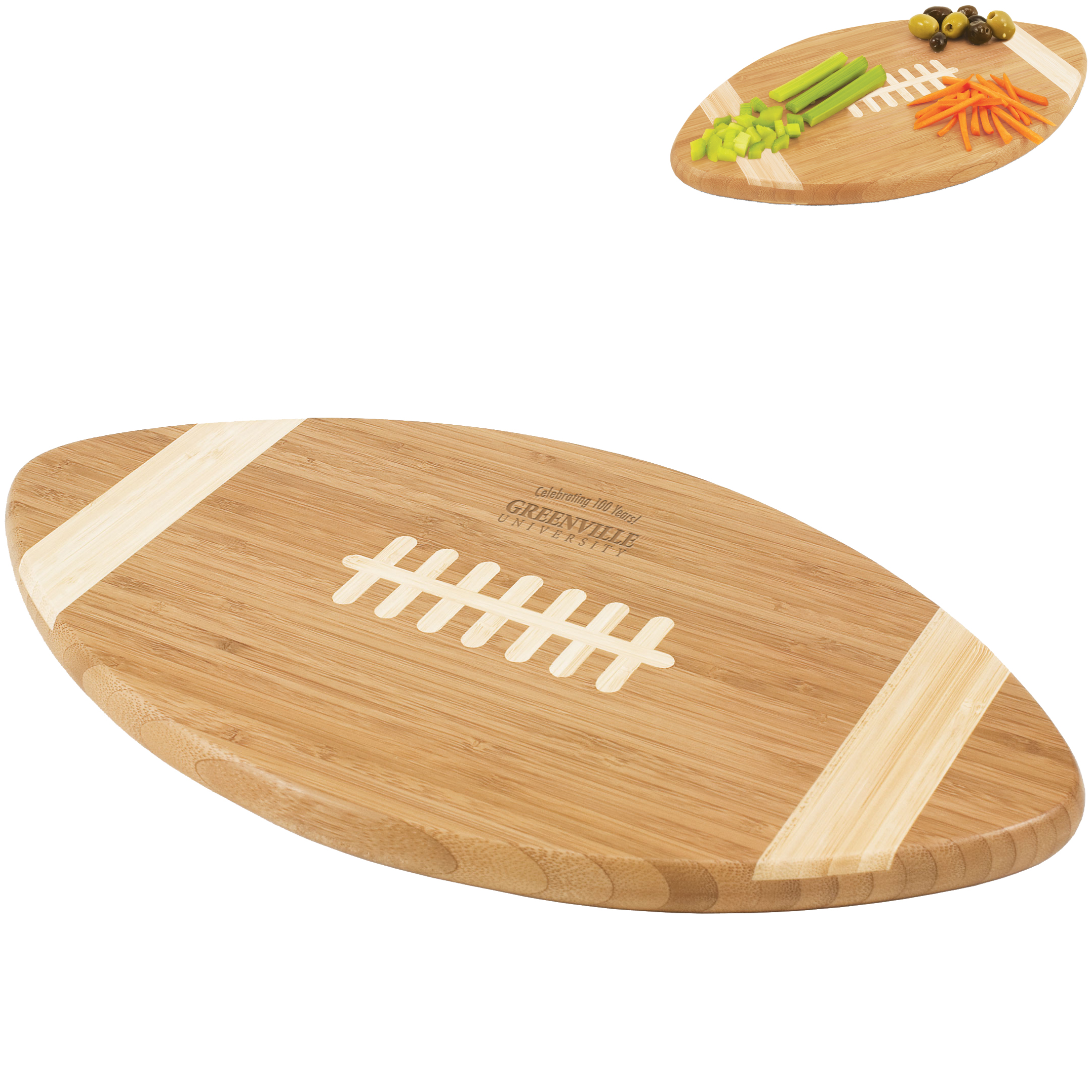 Product Photo 1 Football Bamboo Cutting Board