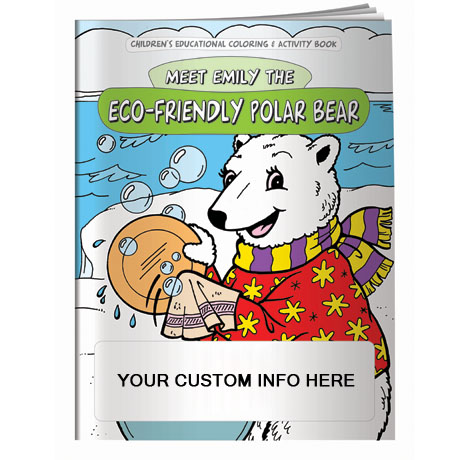 Product Photo 1 Meet Emily the Eco-Friendly Polar Bear Coloring & Activity Book