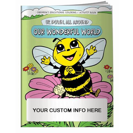Product Photo 1 Up, Down All Around Our Wonderful World Coloring & Activity Book